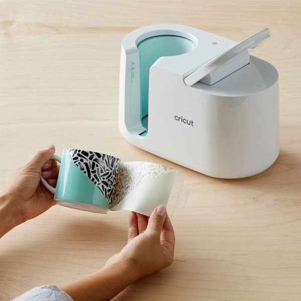 4 Stapelbara keramikmuggar Vit 300 ml - Cricut Vit