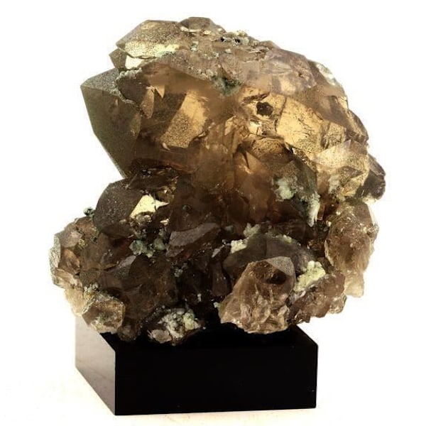 Sten og mineraler. Smoky Soul Quartz. 364,0 ct. Aiguille de Leschaux, Mont-Blanc-massivet, Frankrig..