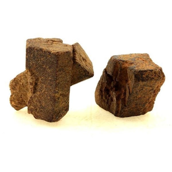 Sten og Mineraler - ABIJOUX - Staurolit - 171,90 ct - Ægthedscertifikat - Varierede dimensioner