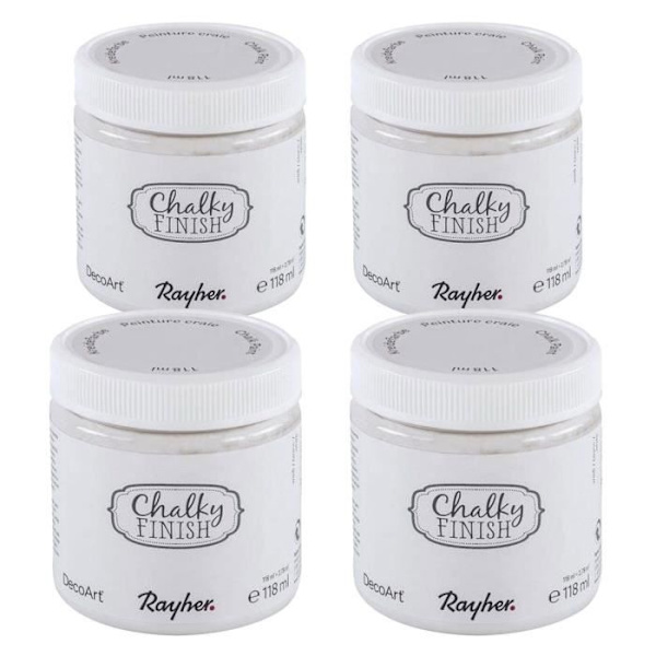 Chalky Finish kridtmaling 472 ml - hvid Vit