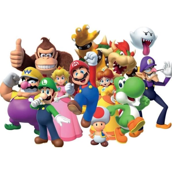 SUPER MARIO Labyrint, Familjebrädspel, Skattjakt i en rörlig labyrint, Från 7 år, Ravensburger Flerfärgad