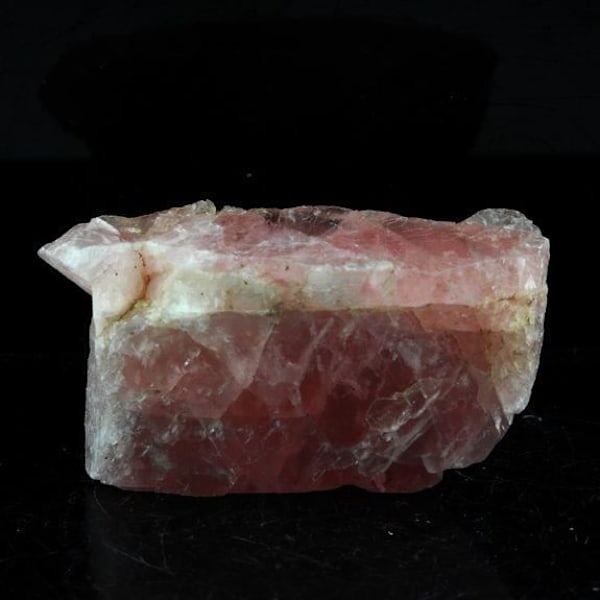 Fluorit Rose - ABIJOUX - 80,0 ct - Talèfre - Massif du Mont-Blanc - Ægthedsbevis Rosa
