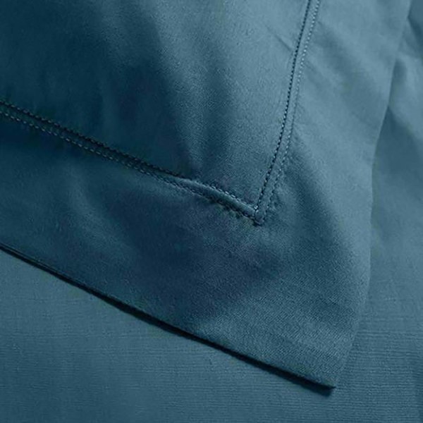 Tyynyliinat x2 Percale 50x70 cm Sininen Blå