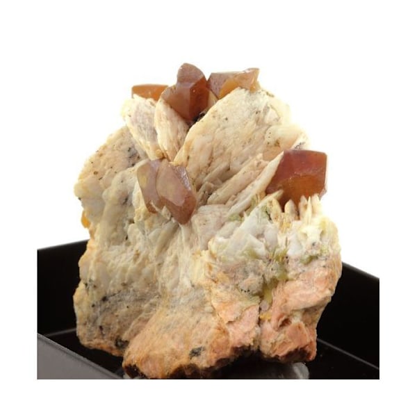 Wulfenit + Baryt 218,5 karat
