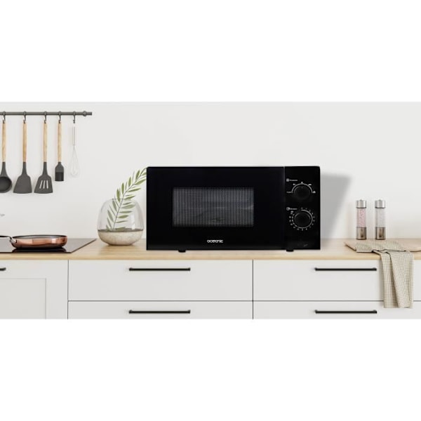 Mikroovn OCEANIC MO20B11 Sort B 45,4 x H26,1 x D32,6 cm - 20L