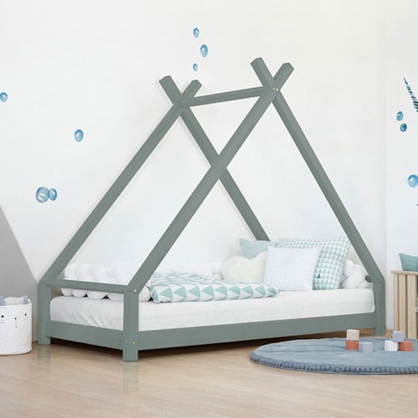Lit tipi lapselle TAHUKA 80 x 180 salviasieni Grön