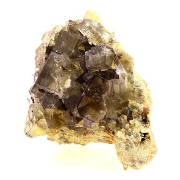 Sten og mineraler. Fluorit. 378,0 ct. Valzergues, Aveyron, Occitanie, Frankrig..
