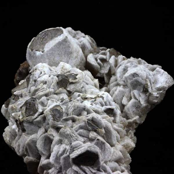 Sten og mineraler. Calcit. 724,5 øre. Les Bondons, Lozère, Frankrig.