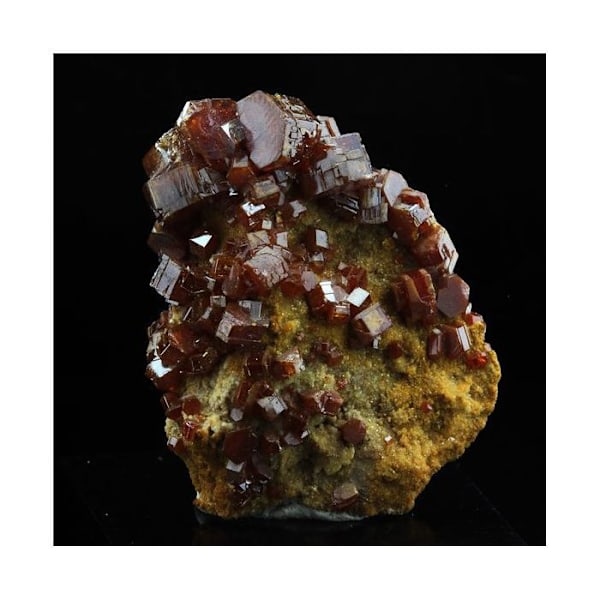 Sten og mineraler. Vanadinit. 61,0 ct. Mibladen Mining District, Midelt, Marokko.