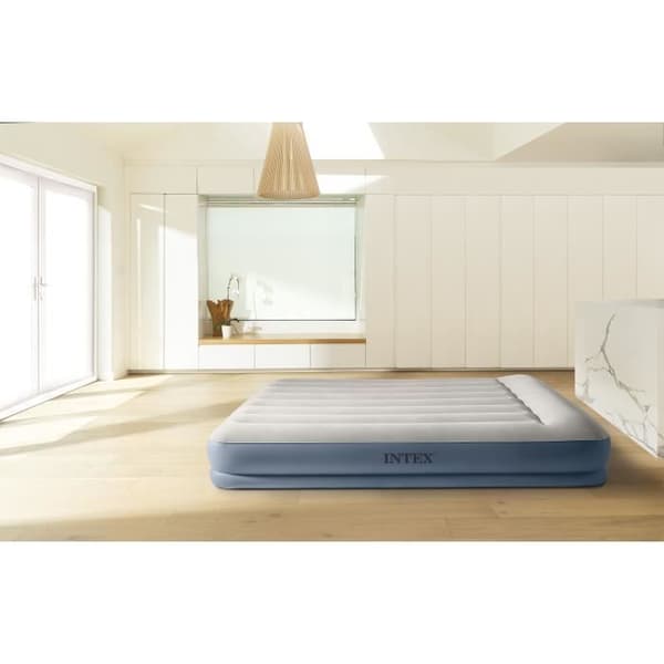 Intex-ilmapatja - 2 Henkilölle - 150 x 200 cm Ljusgrått