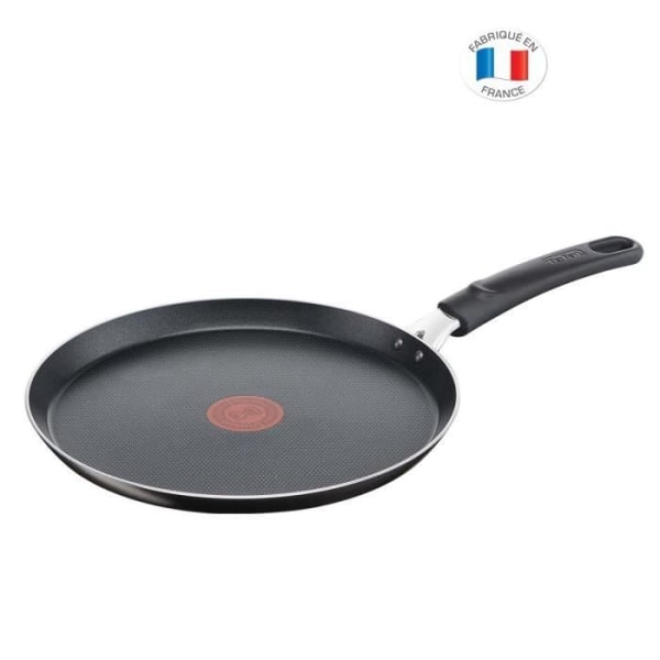 TEFAL Crepe pan 28 cm Easy Cook &amp; Clean Alla värmekällor utom induktion, Säker non-stick, Thermo-Signal™, Tillverkad i Frankrike B5541102