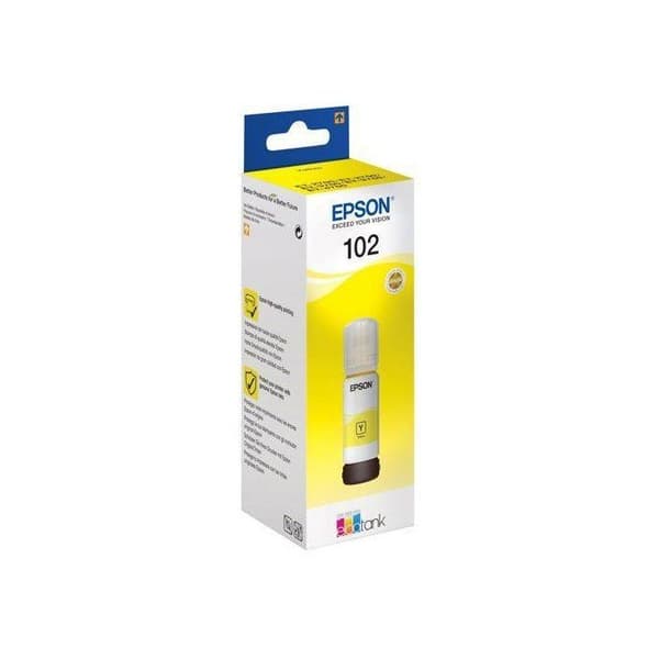 EPSON Original Ink Tank 102 - 70ml - Gul