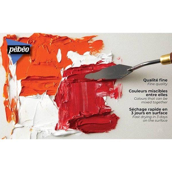 XL Studio Fine Oil Paint - Bright Pink - 200 ml Rosa