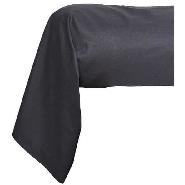 TODAY Essential bolsterfodral - 45 x 185 cm - 100 % vanlig bomull - Träkol Grå