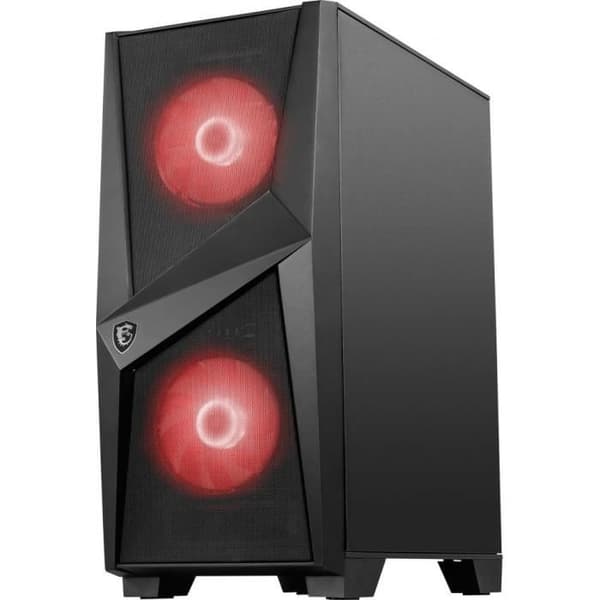 MSI MAG FORGE 100M PC CASE - Sort - Hærdet glas - ATX-format (306-7G03M21-809)