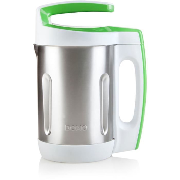 Domo Blender lämmittävä 2l 1000w - do705bl Rostfritt stål, vit och grön