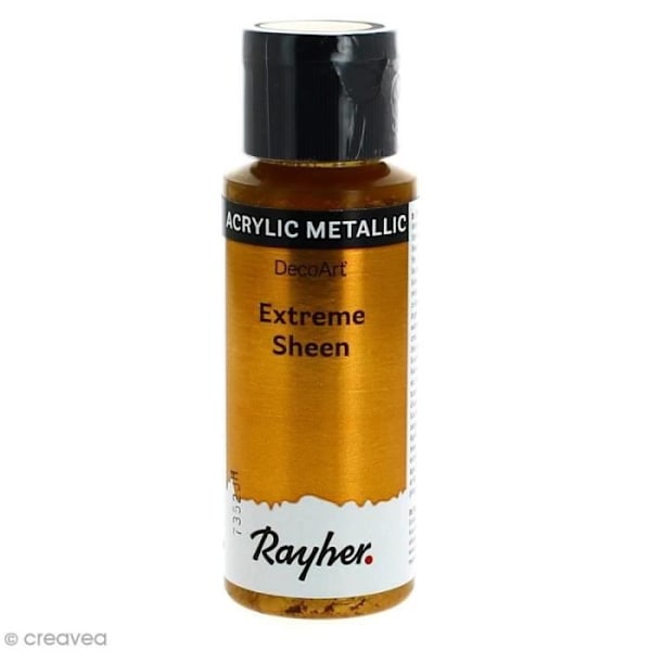 Akrylfärg - RAYHER - Extreme Sheen - 59 ml - Färg Bronze - Glansig Finish Brons