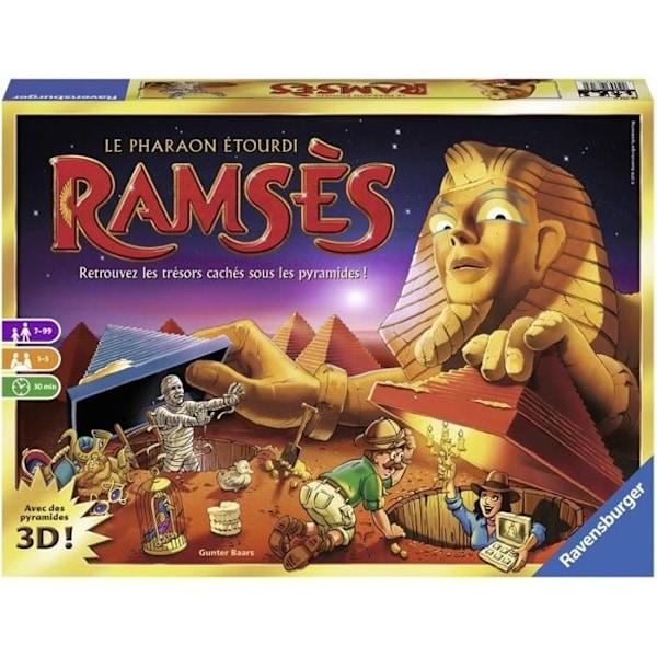 RamsÃ¨s - Ravensburger - Brädspelsfamilj - Minnesspel - Från 7 år Flerfärgad