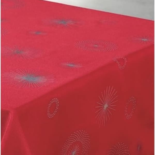 Dukar - PROMO LINGE - Polyester - 150x240cm - röd Röd