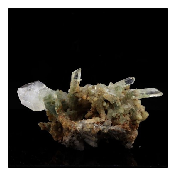 Kvarts Scepter - ABIJOUX - 216,5 ct - Grå - 40 x 50 x 30 mm - Ægthedokument