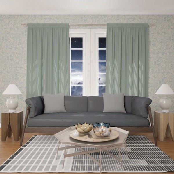 Tæppe - SONO - Grå - 160x230 cm - 6 mm - 720 g/m²