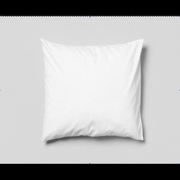 Puder - PROMO TÆPPER - Polyester - OEKO-TEX - 65x65 cm - Hvid Vit