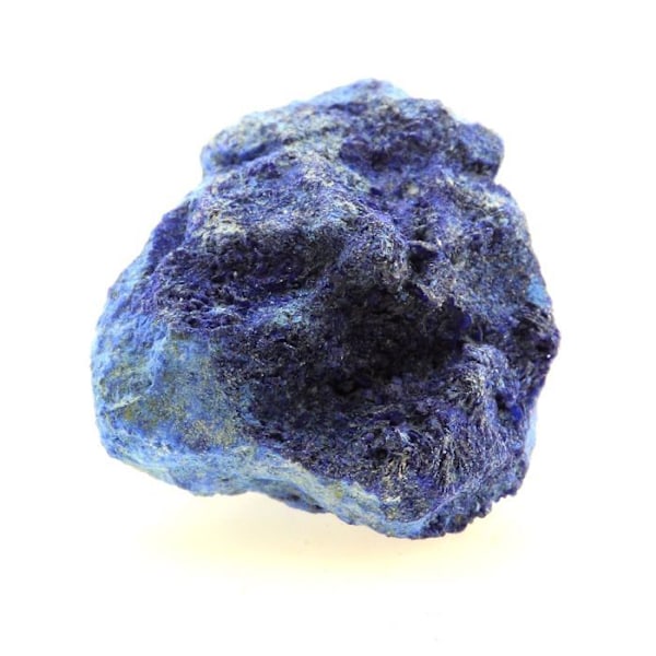 Sten og mineraler. Azurit. 27,22 øre. Mikheevskoe-minen, Urals-regionen, Rusland.