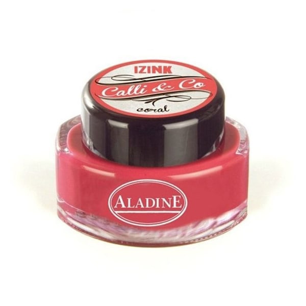 Kalligrafi blæk - Coral - 15 ml Orange