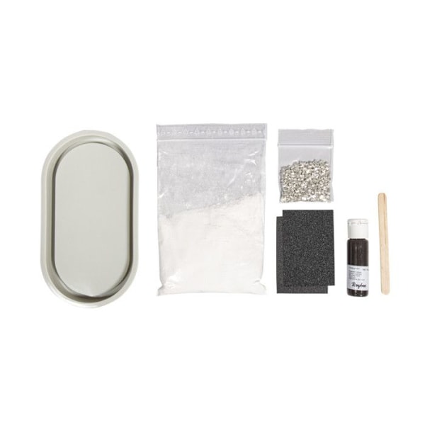 Kit för modellering - Rayher - Kreativt set Raysin underlägg Terrazzo - 7 delar Flerfärgad