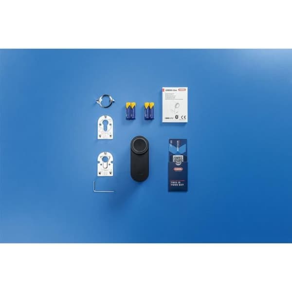 Bluetooth-Dørslå - ABUS - LOXERIS One CFA4100 BK - Intelligent mekanisme - Sort - Adgangsdeling Svart