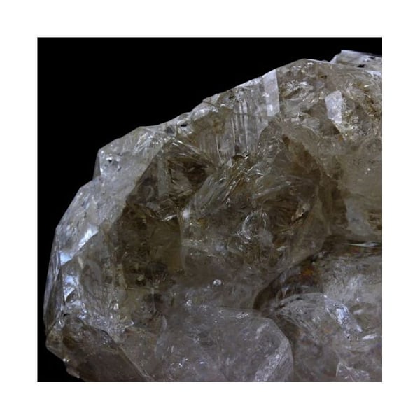 Sten og mineraler. Kvarts vindue. 3265,1 ct. Allos, Alpes-de-Haute-Provence, Frankrig.