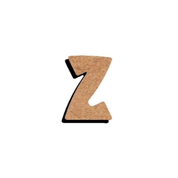 Bokstäver i trä - JÄTTEN AV FESTEN - 15 cm - Beige - Vuxen - Unisex Beige
