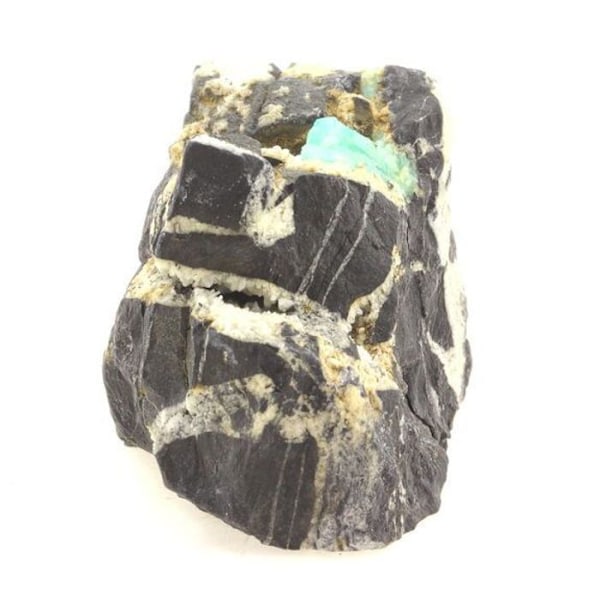Sten og mineraler. Smaragd. 1113,20 øre. Muzo-minen, Boyacá-afdelingen, Colombia. Grön