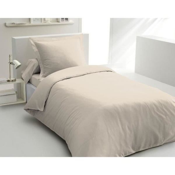 LOVELY HOME PEITESETTI - 140x200 cm - 100% PUUVILLA - KERMABEIE grädde beige