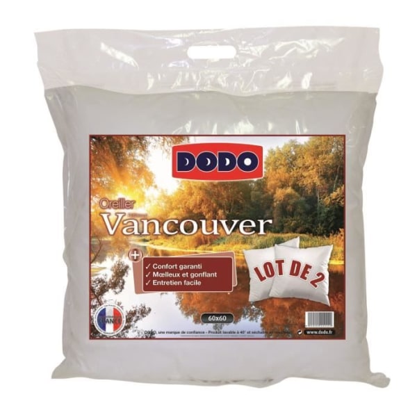 DODO Set med 2 VANCOUVER-kuddar 60x60cm