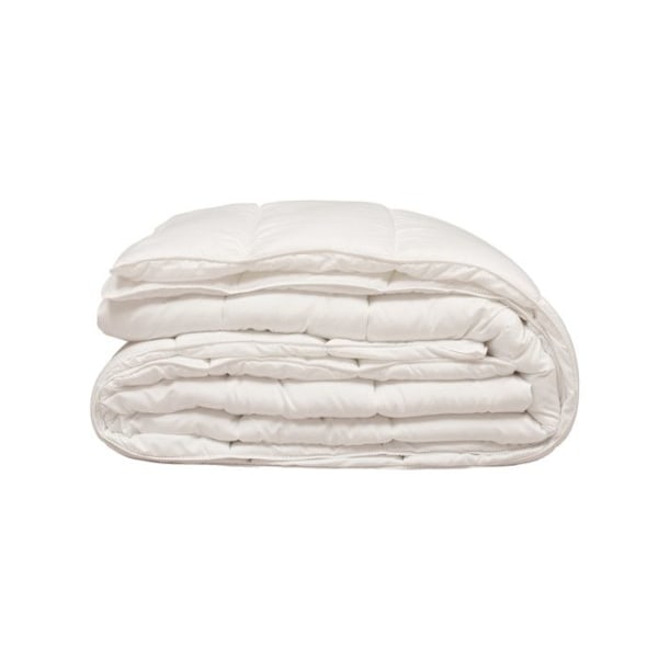 Sommerseng - Rabat på Sengetøj - 240x260cm - Let 170 gr/m² - Polyester - Maskinvaskbar Vit