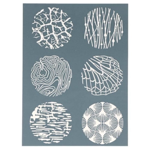 Sculpey Screen Printing Stencils - Nature