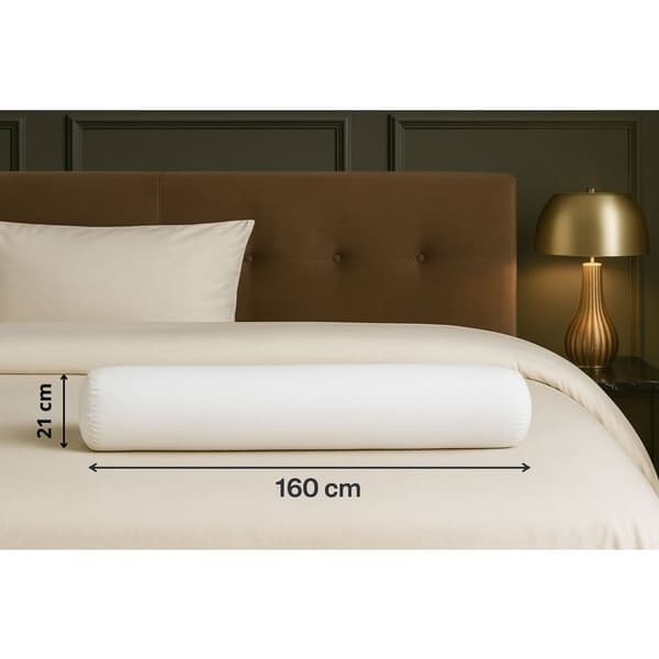 Traversiner - PROMO LINGE - Polyester - 160 x 21 cm - Hvid Vit