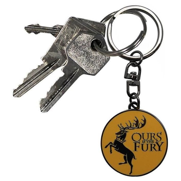 Nøglefængsler - GAME OF THRONES - Baratheon - Sort - Unisex - Voksen