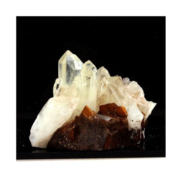 Sten og mineraler. Kvarts + siderit. 656,0 ct. Allevard, Isère, Frankrig.