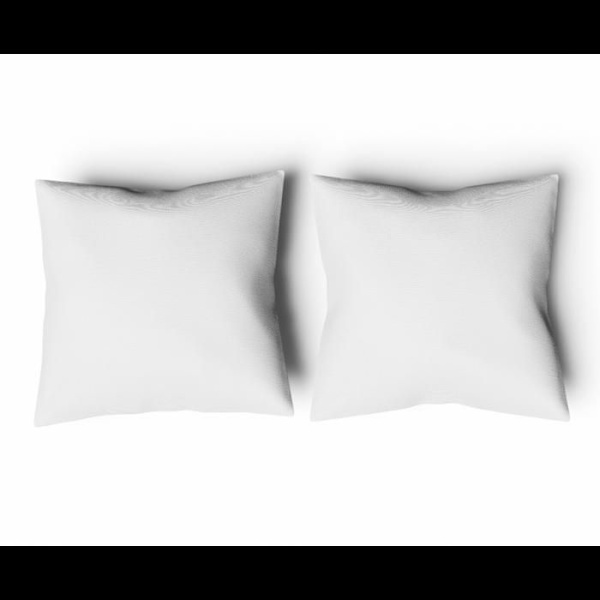 Kuddar - REA PÅ TEXTIL - Polyester - 50x70 cm - Vit Styckvis Vit