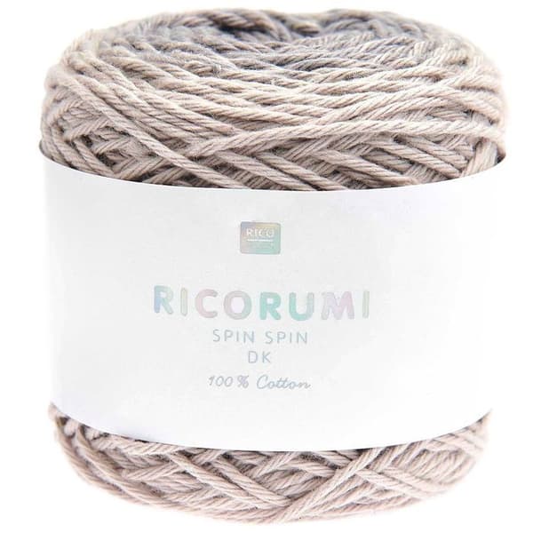 Laine - RICO DESIGN - Spin Spin - 100% Bomuld - 50 g - Farve Grå Grå