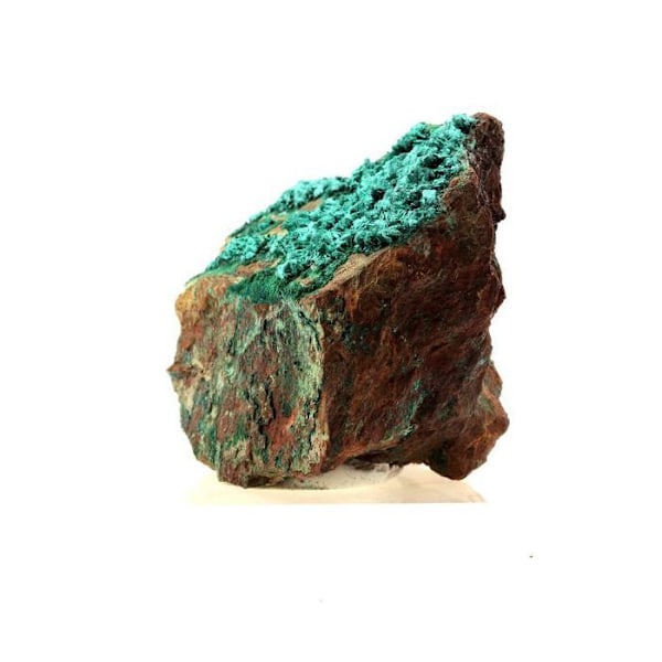 Sten og mineraler. Brochantite. 2543,0 øre. Kabolela-minen, Lualaba, Congo.