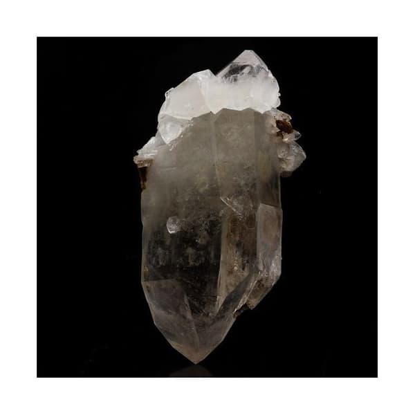 Sten og mineraler. Kvarts. 252,0 øre. Freney d'Oisans, Bourg d'Oisans, Frankrig..