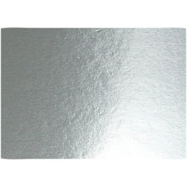 Creativ 10 kpl metallipaperia A4 21 x 30 cm, 280 g, hopea - 220780