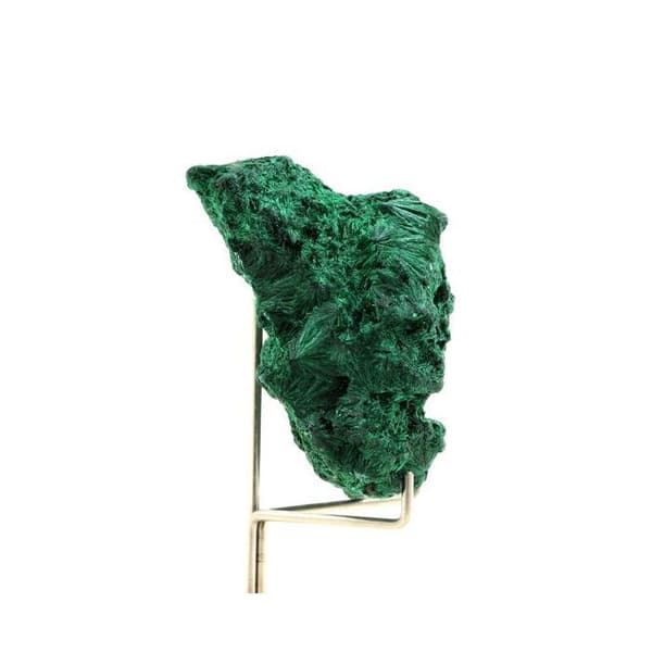 Sten og mineraler. Malakit. 324,0 øre. Katanga, Congo.