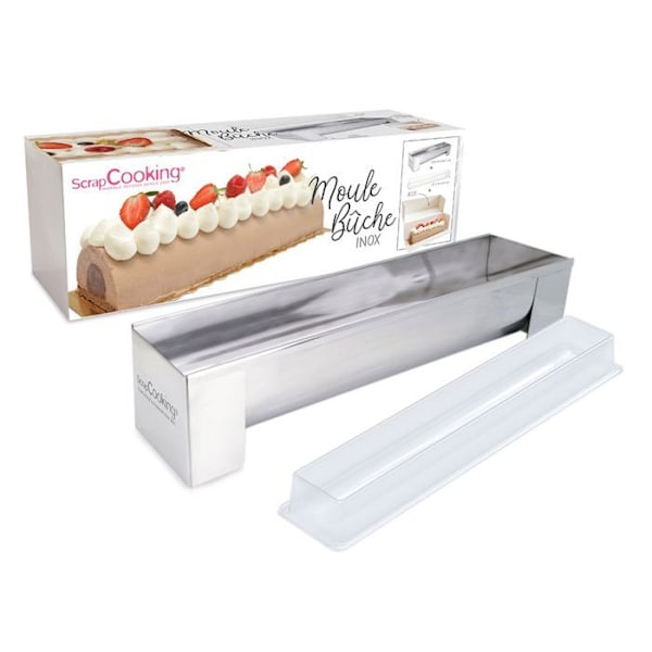 Stainless steel log mold
