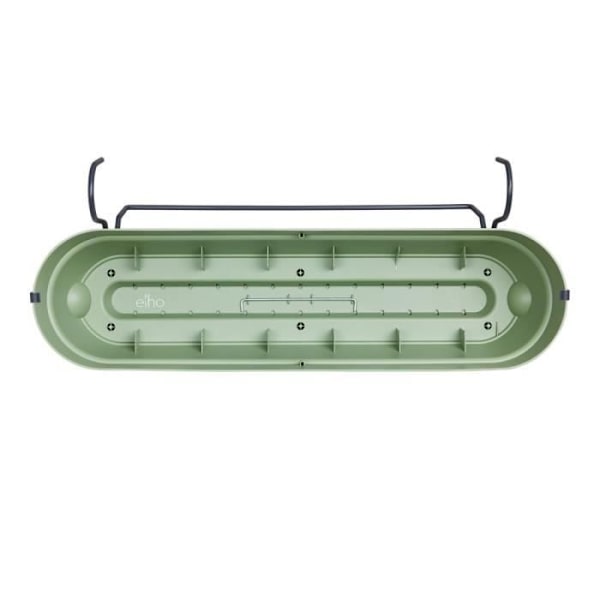 Elho Vibia Campana Balkon Allin1 70 - Grøn - L 70 x B 26 x H 17 cm - Altan - 100% genbrugt Grön