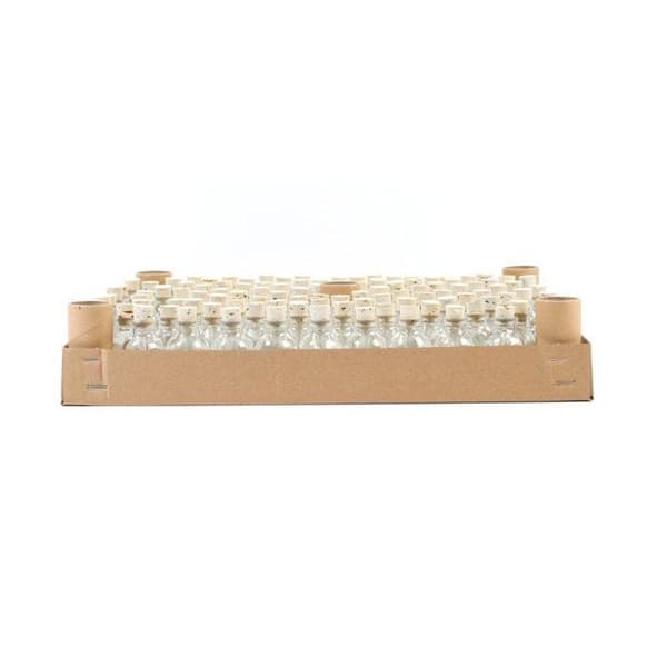 MÄNGD AV 105 MINIFLASKOR DIAM 3 HT 6 Transparent