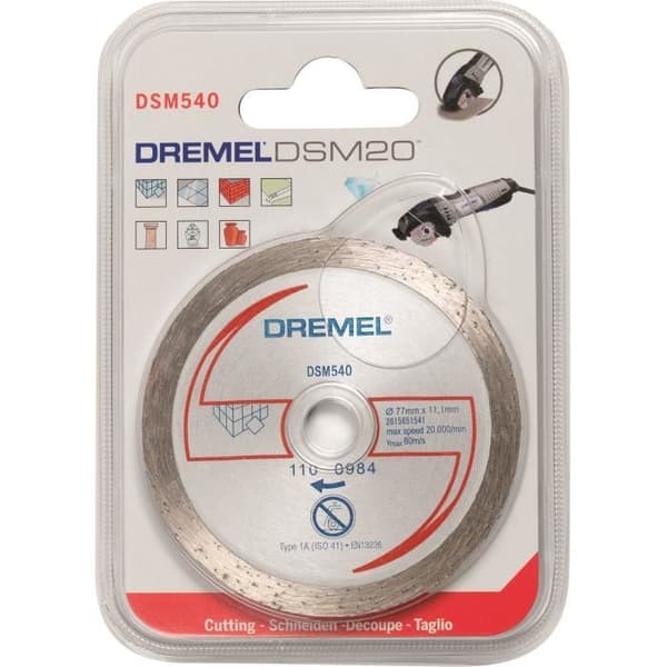 DREMEL Timanttilevy S540 Dremel DSM20 -piensahalle